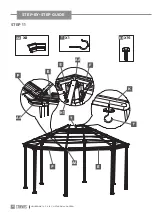 Предварительный просмотр 21 страницы Canvas HOLBROOK 088-2283-6 Assembly Instructions Manual