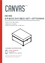 Preview for 19 page of Canvas HOWE YD-SEC5O-LC Assembly Instructions Manual