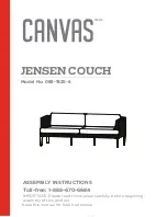 Canvas JENSEN 088-1925-6 Assembly Instructions Manual preview