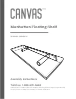 Canvas Manhattan 068-7667-2 Assembly Instructions Manual preview