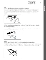 Preview for 3 page of Canvas Manhattan 068-7667-2 Assembly Instructions Manual