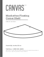 Canvas Manhattan 068-7669-8 Assembly Instructions Manual preview