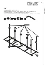 Preview for 7 page of Canvas ROBSON 168-0047-2 Assembly Instructions Manual