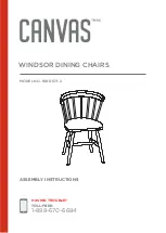 Canvas WINDSOR 168-0071-2 Assembly Instructions Manual preview