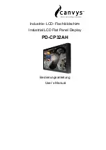 Canvys PD-CP32AH Series User Manual предпросмотр