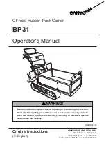 CanyCom BP31 Operator'S Manual предпросмотр