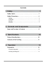 Предварительный просмотр 6 страницы CanyCom BP31 Operator'S Manual