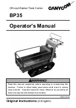 CanyCom BP35 Operator'S Manual preview