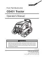 Preview for 1 page of CanyCom CG431 Operator'S Manual