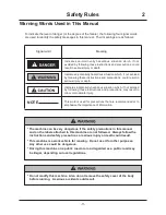 Preview for 17 page of CanyCom CM 230 Operator'S Manual