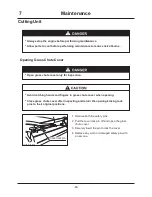 Preview for 74 page of CanyCom CM 230 Operator'S Manual