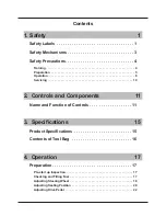 Preview for 6 page of CanyCom CM185 Operator'S Manual