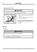 Предварительный просмотр 31 страницы CanyCom CMX 252 Operator'S Manual