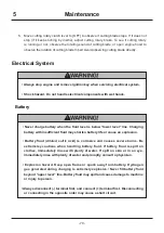 Предварительный просмотр 79 страницы CanyCom CMX 252 Operator'S Manual