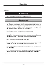 Preview for 46 page of CanyCom CMX 253 Operator'S Manual