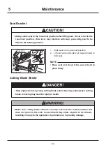 Preview for 63 page of CanyCom CMX 253 Operator'S Manual