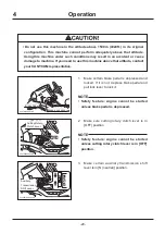 Предварительный просмотр 33 страницы CanyCom MASAO CMX 2502 Operator'S Manual