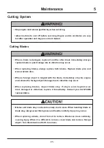 Preview for 74 page of CanyCom MASAO CMX 2502 Operator'S Manual