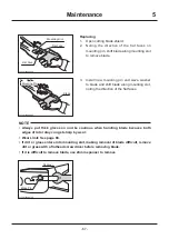 Preview for 76 page of CanyCom MASAO CMX 2502 Operator'S Manual