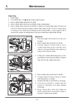 Preview for 79 page of CanyCom MASAO CMX 2502 Operator'S Manual