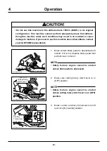 Preview for 33 page of CanyCom Masao CMX1402 Operator'S Manual