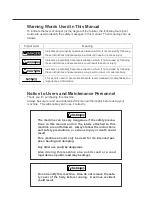 Preview for 2 page of CanyCom S100 Operator'S Manual