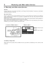 Preview for 10 page of CanyCom S100 Operator'S Manual