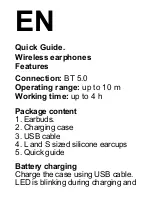 Preview for 6 page of Canyon CND-TBTHS2 Quick Start Manual