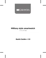 Предварительный просмотр 1 страницы Canyon CNS-SW51BB Quick Manual