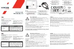 Preview for 1 page of Canyon H-03 Quick Manual