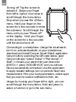 Preview for 4 page of Canyon Sanchal Quick Manual