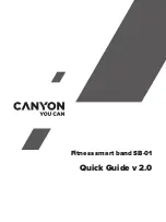 Предварительный просмотр 1 страницы Canyon SB-01 Quick Manual