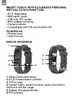 Preview for 2 page of Canyon Smart Coach SB-75 Quick Manual