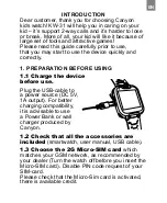 Preview for 3 page of Canyon TONY KW-31 Quick Manual