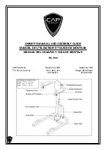 Cap Strength FM-7006 Owner'S Manual And Assembly Manual preview