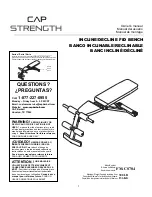 Preview for 1 page of Cap Strength FM-CS704 Owner'S Manual