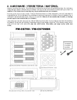 Предварительный просмотр 7 страницы Cap Strength FM-CS709 Owner'S Manual