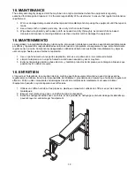 Предварительный просмотр 14 страницы Cap Strength FM-CS7230 Owner'S Manual