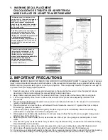 Предварительный просмотр 3 страницы Cap Strength FM-CS7230B Owner'S Manual