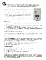 CAP Part Per Million PPM-1c Manual предпросмотр