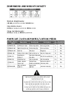 Предварительный просмотр 3 страницы CAP RK-24D Owner'S Manual