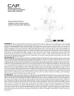 CAP RK-G19B Assembly Instructions preview