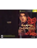 Capcom GENMA ONIMUSHA Manual preview