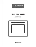 Capella BOC 607 Turbo User Manual preview