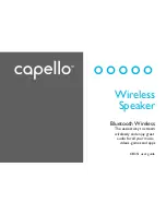 capello CB351 User Manual preview