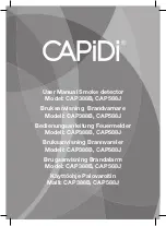 Preview for 1 page of CAPIDI CAP388B User Manual