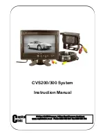 Preview for 1 page of Capital Civic CVS200 Instruction Manual