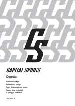 Предварительный просмотр 1 страницы CAPITAL SPORTS 10030050 Manual