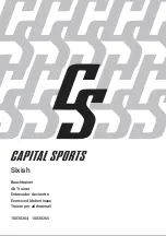 CAPITAL SPORTS 10030264 Manual preview