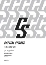CAPITAL SPORTS 10032744 Manual preview